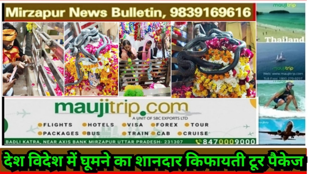 कानपुर में एक ऐसा अनोखा शिव मंदिर जहाँ जीवित शर्पो से होता है शिवलिंग का श्रृंगार देखने वालों का उमड़ता है हुजूम